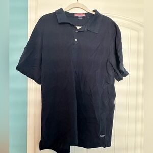 Men’s size L Vineyard Vines navy polo